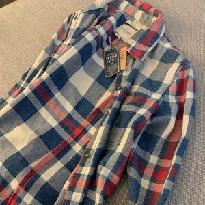 Slim fit flannel
